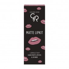 Golden Rose Matte Lip Kit Blush Pink